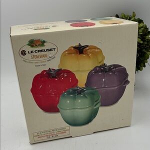 Le Creuset Colorful Bell Pepper Casserole Set